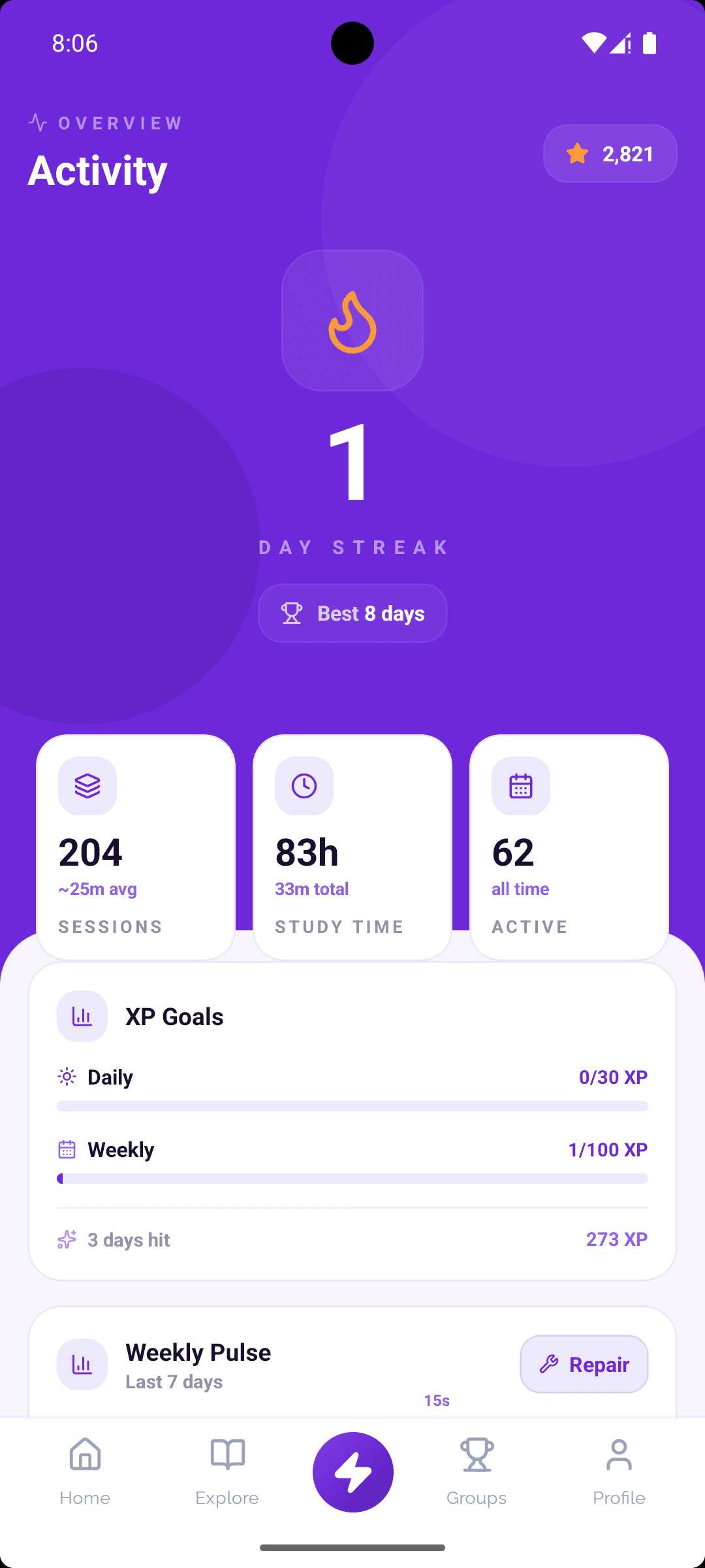 Mobile Activity